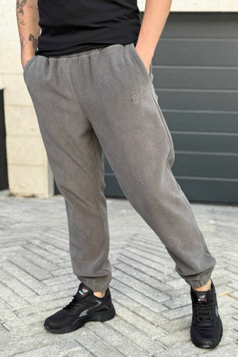 TUTA NJË NGJYRËSHE POLARE PËR MESHKUJ NË NGJYRËN GRI HIRI - KLAUDIO FASHION