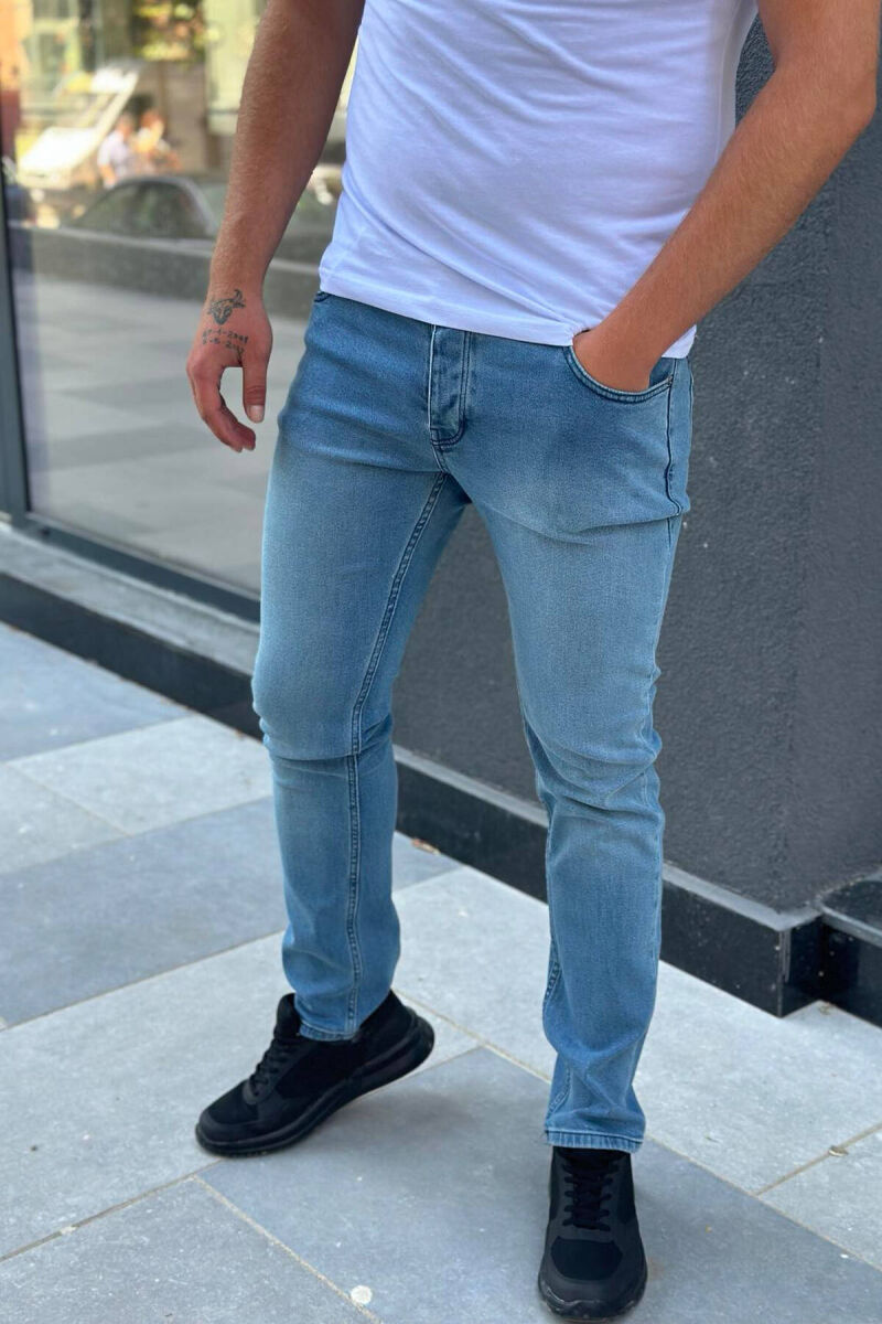 REGULAR DENIM MEN JEANS LIGHTBLUE/BZ - 2