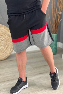 ROYAL SIMPLE MEN SHORTS BLACK/ E ZEZE - KLAUDIO FASHION