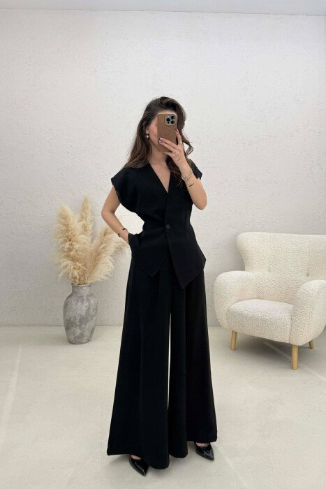 SET JELEK+PANTALLONA PER FEMRA NE NGJYRE TE ZEZE - 2