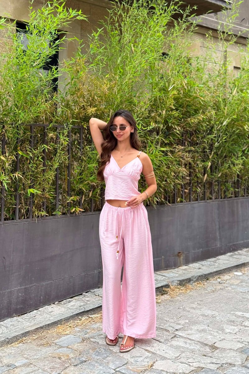 SET KANATJERE+PANTALLONA PER FEMRA NE NGJYRE ROZE - 3