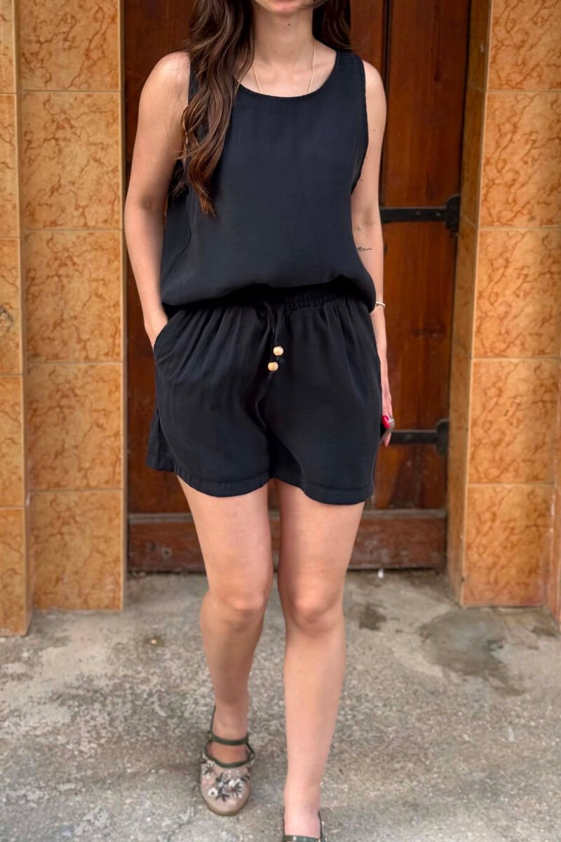 SET KANATJERE+PANTALLONA TE SHKURTA PER FEMRA NE NGJYRE TE ZEZE - 3