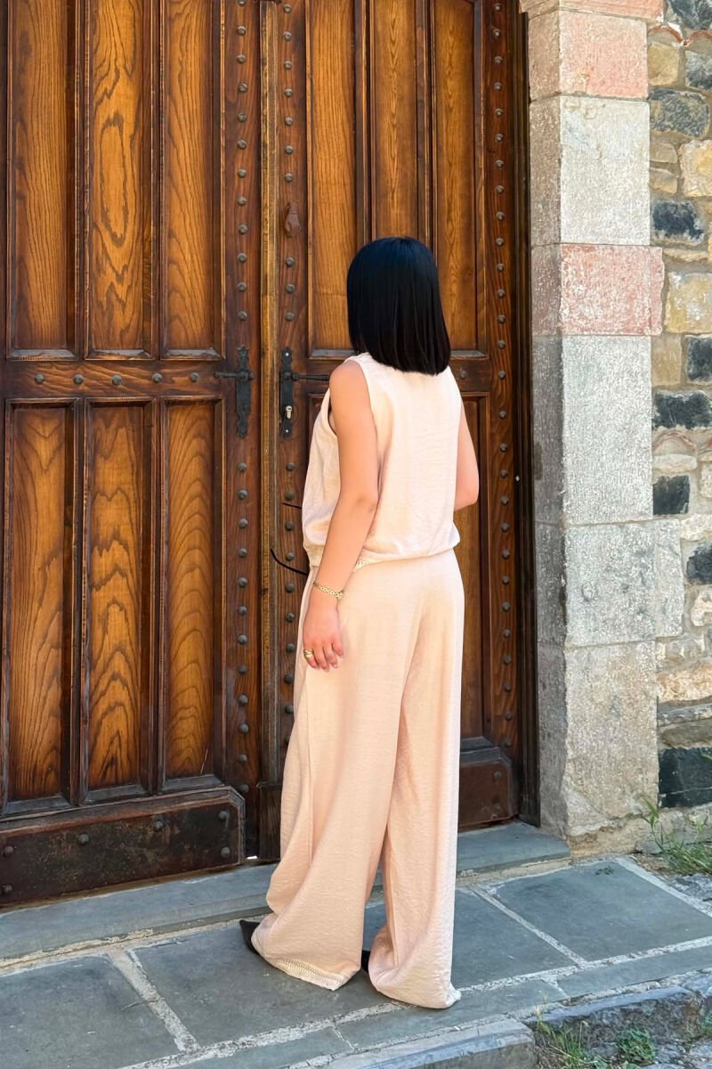 SET KANTJERE+PANTALLONA PER FEMRA NE NGJYRE BEZHE - 6