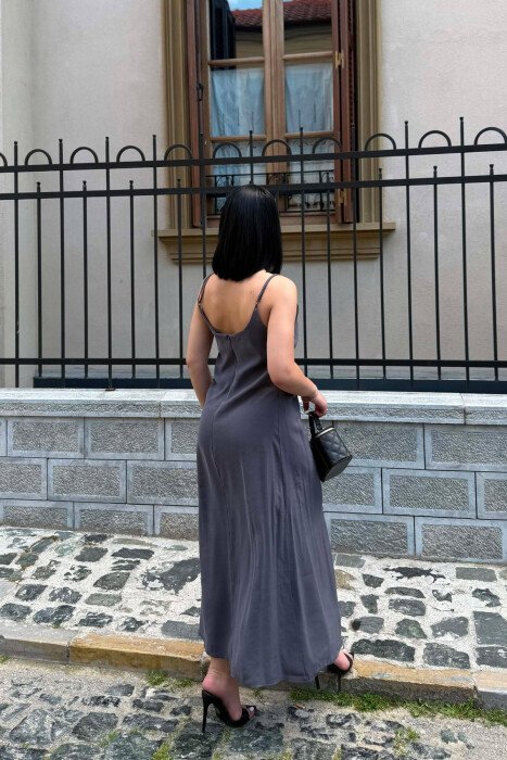 SET KEMISHE+FUSTAN PER FEMRA NE NGJYRE GRI TE ERRET - 8