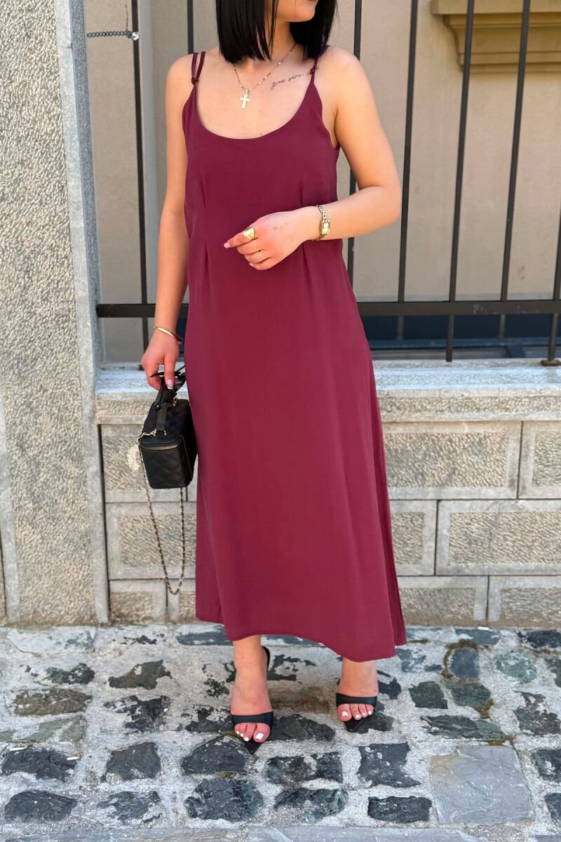 SET KEMISHE+FUSTAN PER FEMRA NE NGJYRE VISHNJE - 3