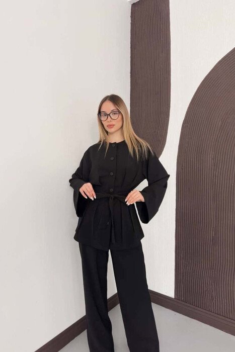 SET KEMISHE+PANTALLONA PER FEMRA NE NGJYRE TE ZEZE - 6