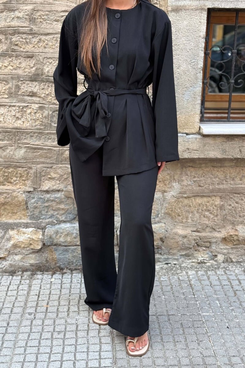 SET KEMISHE+PANTALLONA PER FEMRA NE NGJYRE TE ZEZE - 2