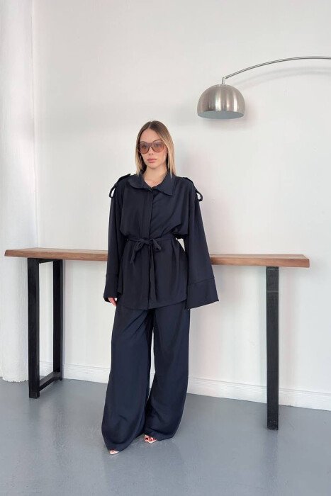 SET KEMISHE+PANTALLONA PER FEMRA NE NGJYRE KREM - 10
