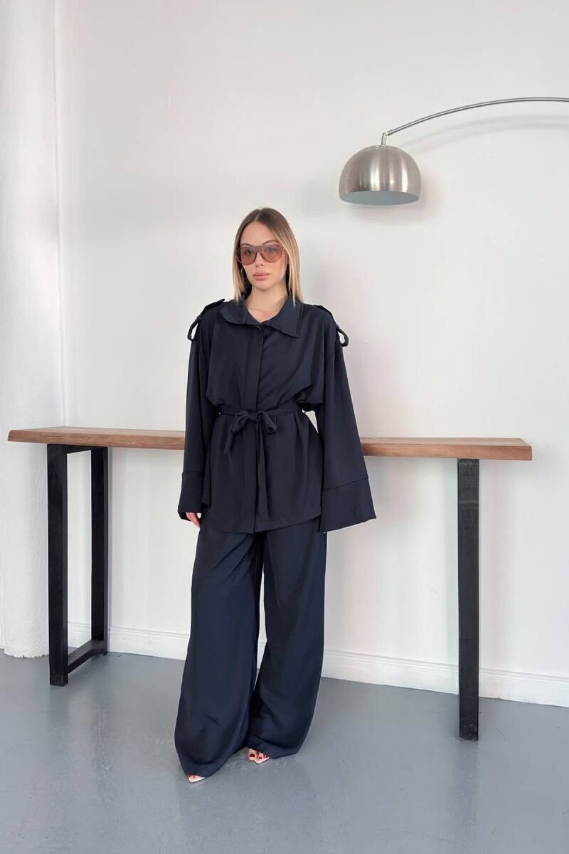 SET KEMISHE+PANTALLONA PER FEMRA NE NGJYRE KREM - 10