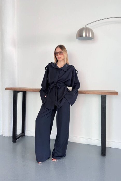 SET KEMISHE+PANTALLONA PER FEMRA NE NGJYRE KREM - 12