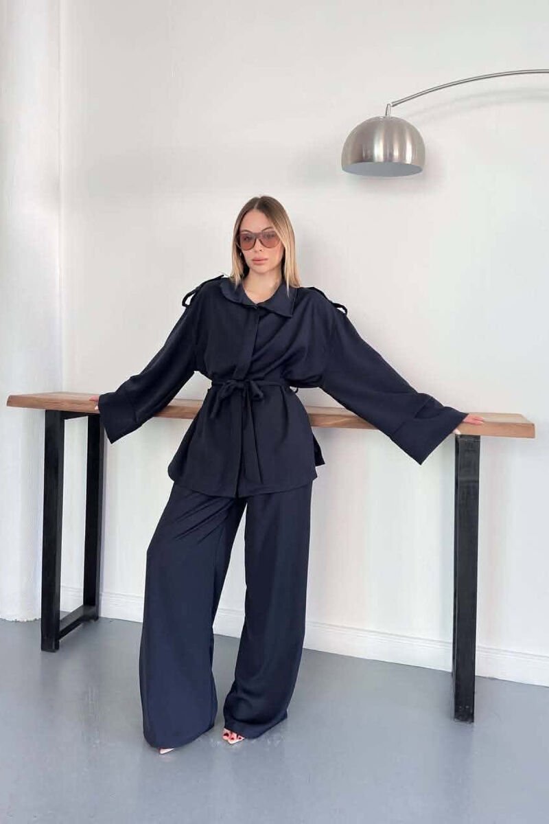 SET KEMISHE+PANTALLONA PER FEMRA NE NGJYRE KREM - 14