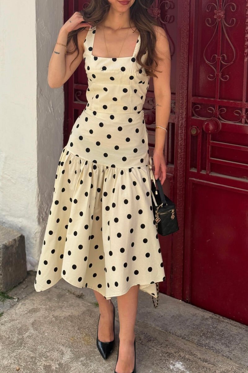 SET ME PIKA CROP TOP + FUND PER FEMRA NE NGJYRE KREM - 2