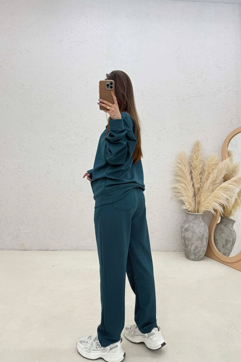 SET NJE NGJYRESH BLUZE ME ZINXHIR + TUTA PER FEMRA NE NGJYRE GUR KALI - 4