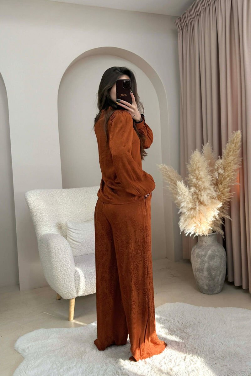 SET NJE NGJYRESH KEMISHE+PANTALLONA PER FEMRA NE NGJYRE TULLE - 2