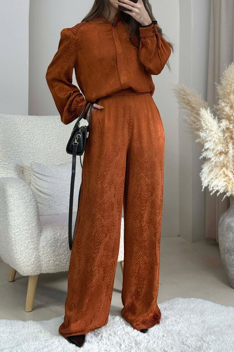 SET NJE NGJYRESH KEMISHE+PANTALLONA PER FEMRA NE NGJYRE TULLE - 4