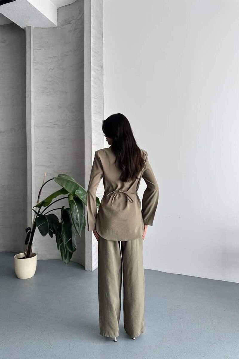 SET NJE NGJYRESH KEMISHE + PANATLLONA PER FEMRA NE NGJYRE ULLI - 4