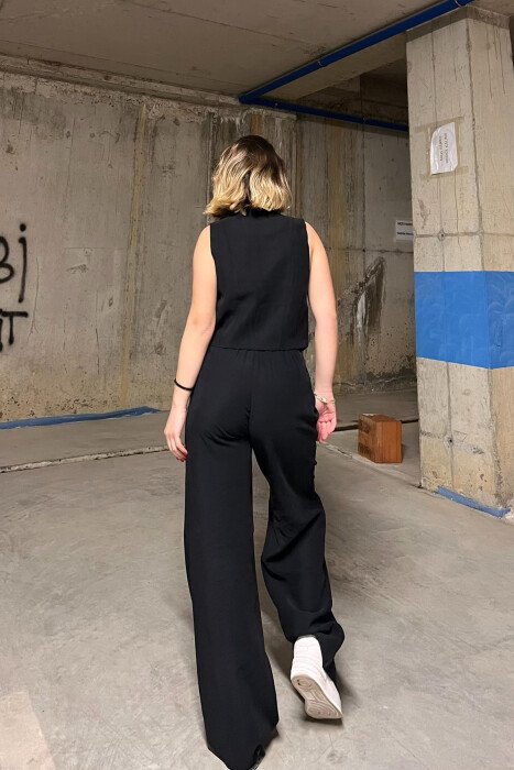 SET NJË NGJYRËSH PËR FEMRA NË NGJYRËN E E ZEZË - 4