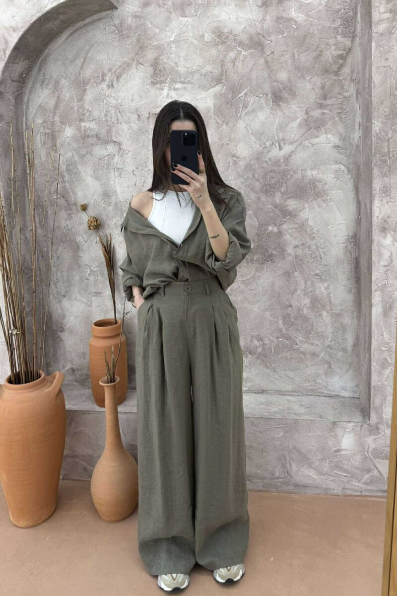 SET NJË NGJYRËSH PËR FEMRA NË NGJYRËN ULLI - 9