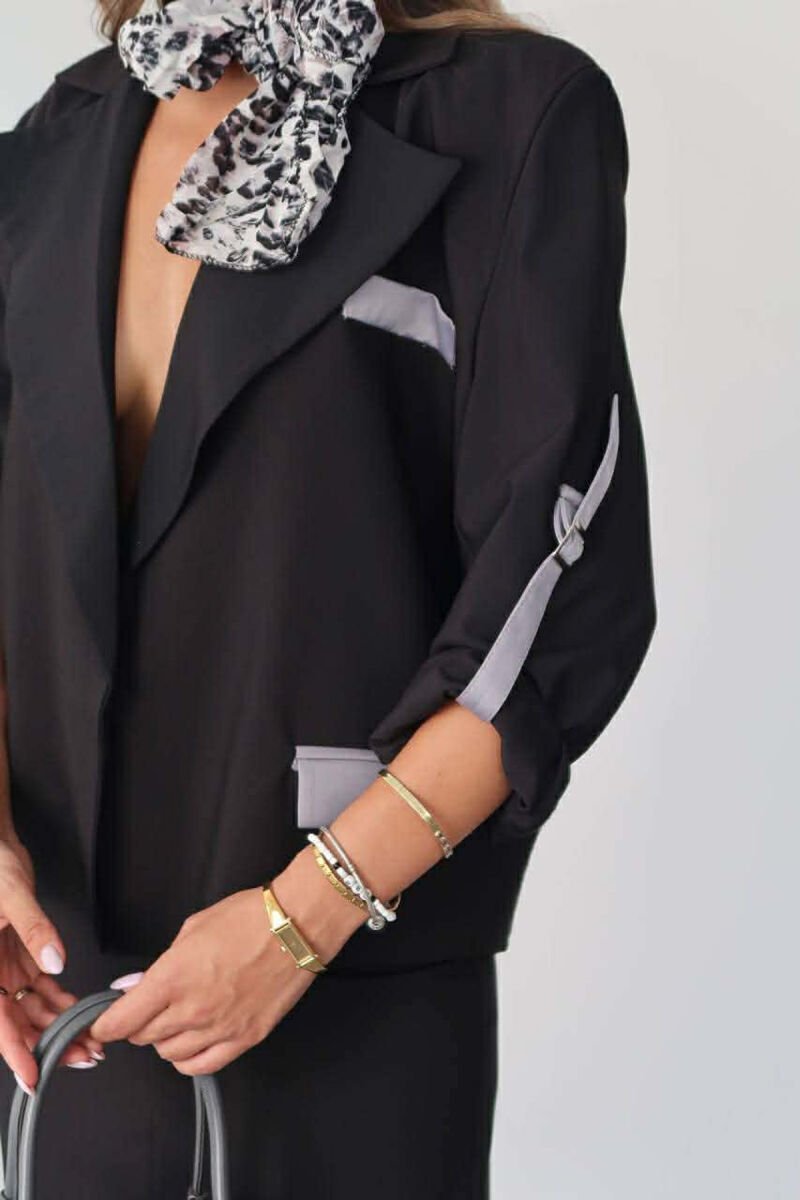 SET NJE NGJYRESH XHAKETE E THJESHTE + FUND PER FEMRA NE NGJYRE TE ZEZE - 3
