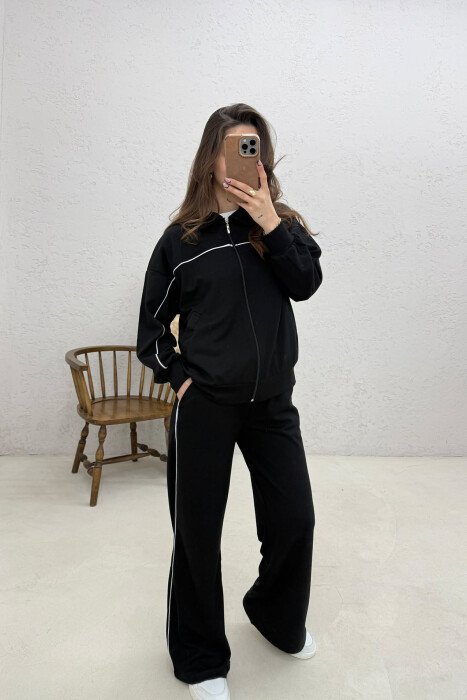 SET NJE NGJYRESH XHAKETE ME ZINXHIR + TUTA PER FEMRA NE NGJYRE TE ZEZE - 3