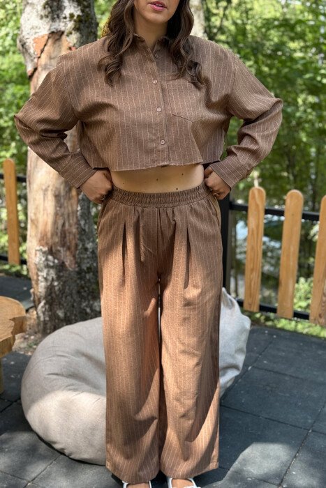 SET PËR FEMRA NË NGJYRËN KAFE - 3