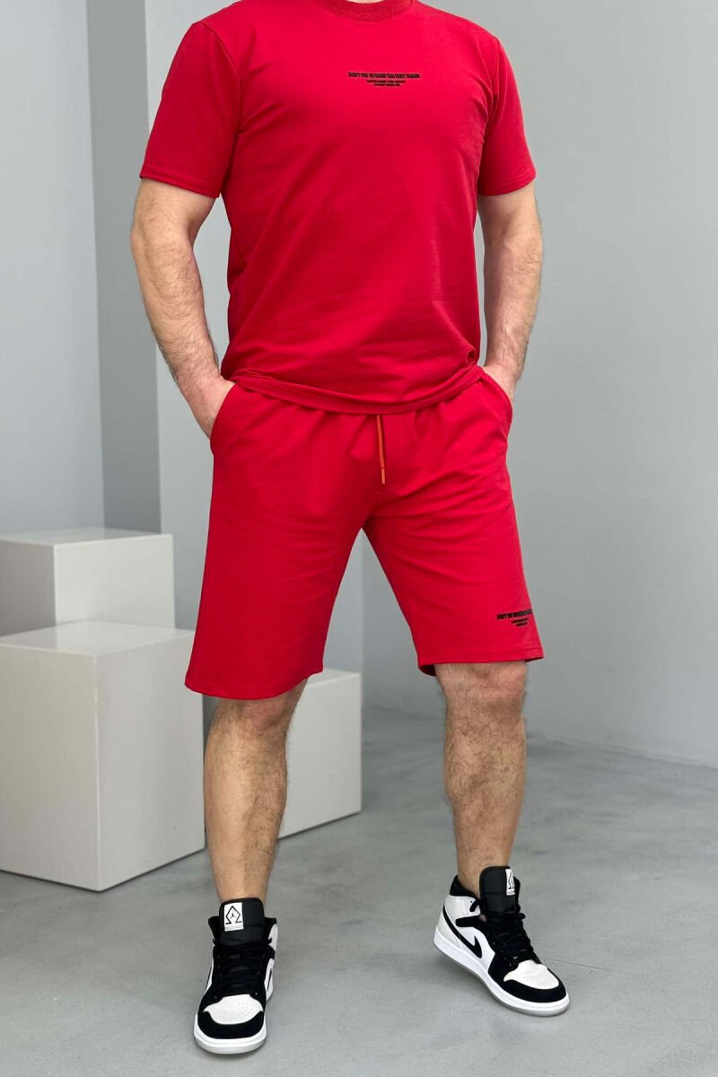SET PËR MESHKUJ NË NGJYRËN E KUQE - 1