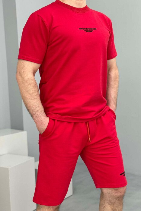SET PËR MESHKUJ NË NGJYRËN E KUQE - 3