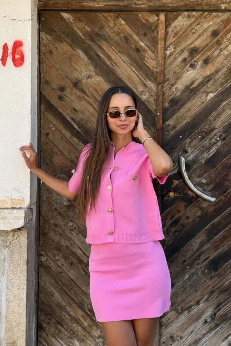 SET PULOVER+ FUND PER FEMRA NE NGJYRE ROZE - 2