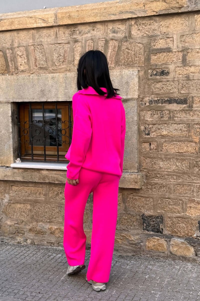 SET PULOVER+TUTA PER FEMRA NE NGJYRE CIKLAMI - 6