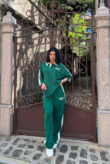 SET T-SHIRT+ TUTA PER FEMRA NE NGJYRE JESHILE - 1