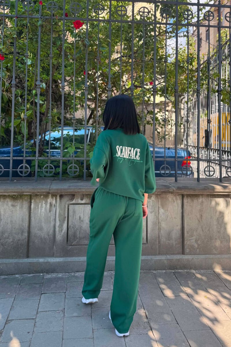 SET T-SHIRT+TUTA PER FEMRA NE NGJYRE JESHILE - 4