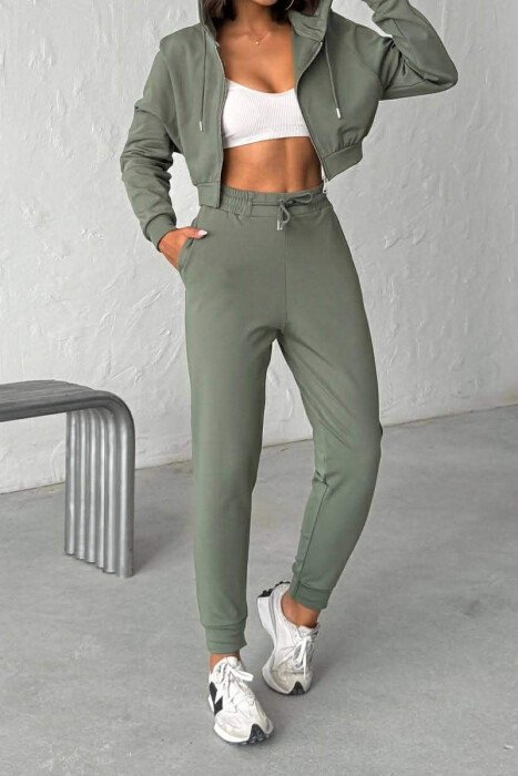 SET XHAKETE ME ZINXHIR + TUTA PER FEMRA NE NGJYRE JESHILE - 2