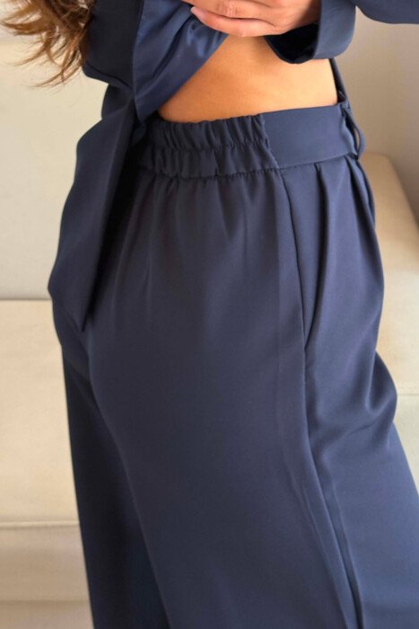 SET XHAKETE+PANTALLONA PER FEMRA NE NGJYRE BLU - 5