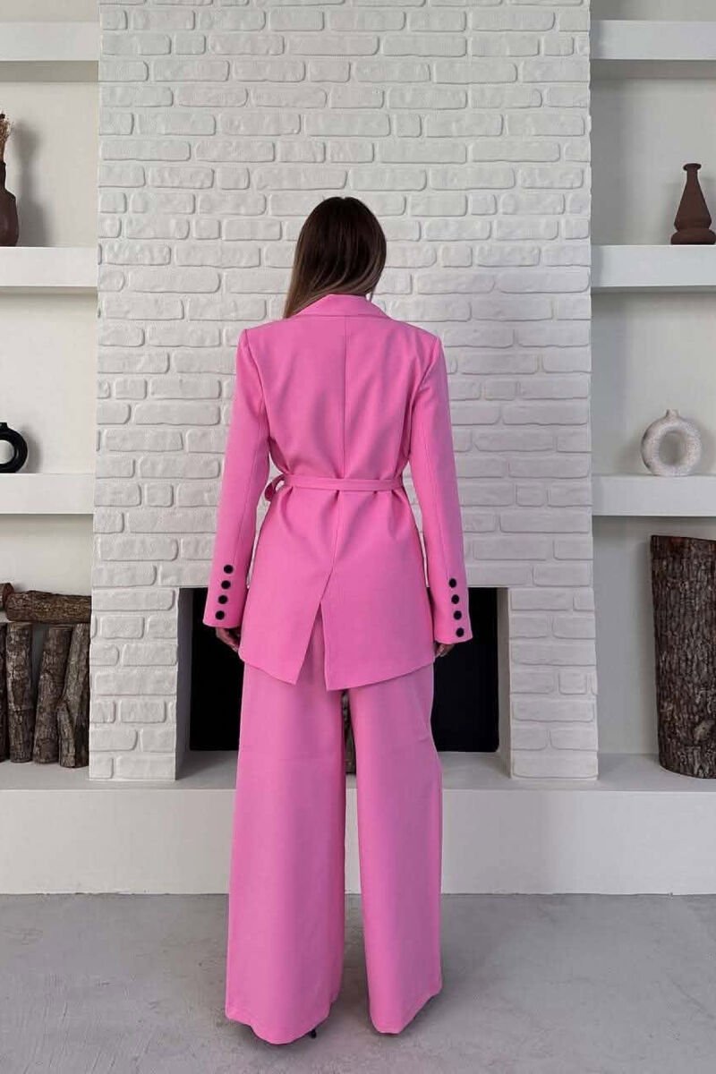 SET XHAKETE+PANTALLONA PER FEMRA NE NGJYRE ROZE - 4