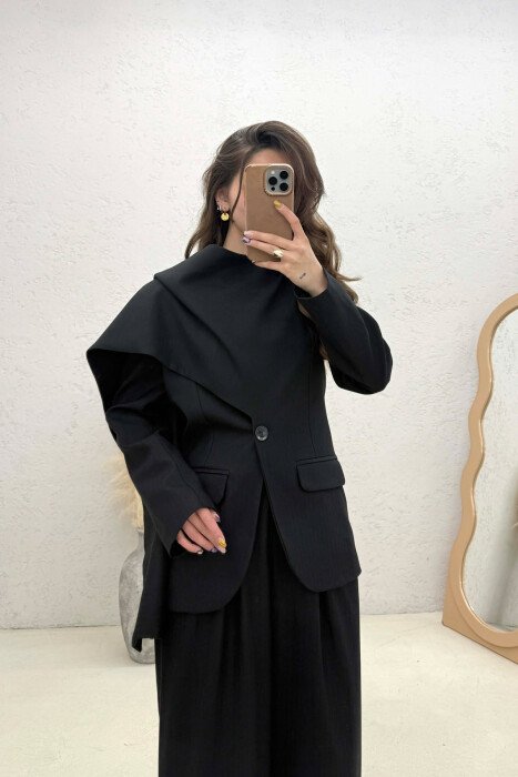 SET XHAKETE+PANTALLONA PER FEMRA NE NGJYRE TE ZEZE - 2