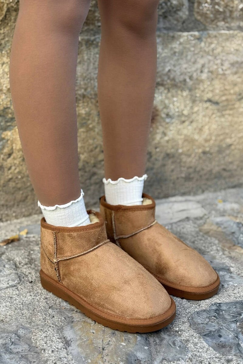 SHORT SIMPLE WOMAN UGG BROWN/KAFE - 1