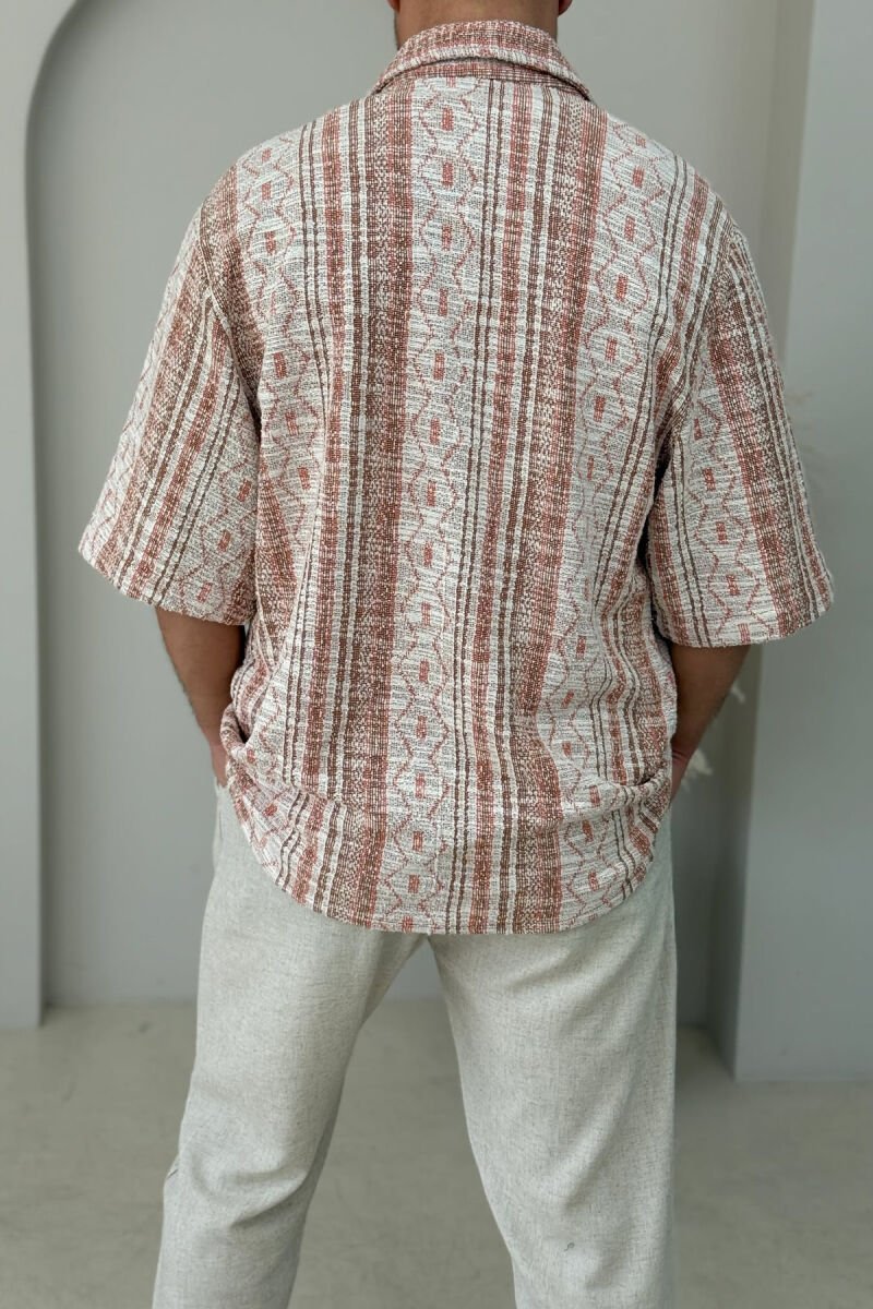SHORT SLEEVES DESIGNED MEN T-SHIRT MULTIPLE/SHNGJ - 3