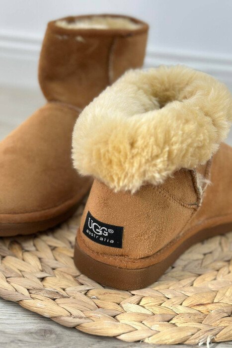 SHORT WOMEN UGG BROWN/KAFE - 8