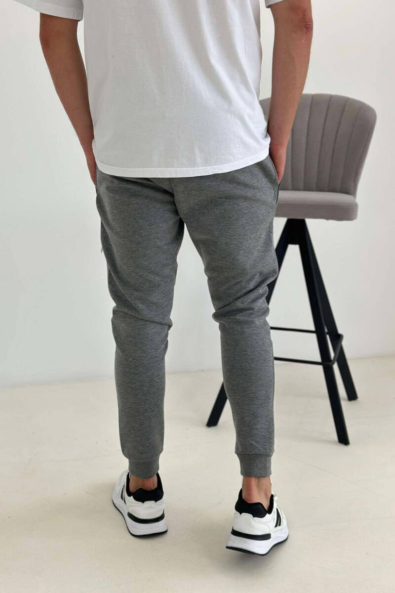 SIDE POCKET MEN SWEATPANTS GREY/GRI - 2