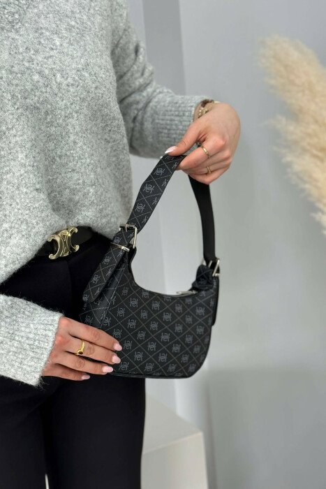 SIMPLE DESIGN WOMEN BAG BLACK/ E ZEZE - 2