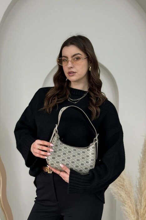 SIMPLE DESIGN WOMEN BAG DARK BEIGE/BEZHE ERRET - 5