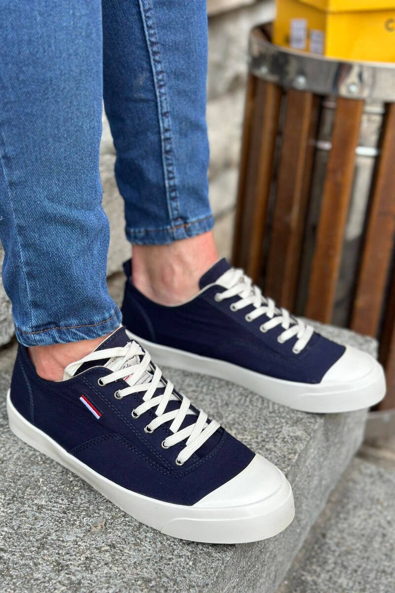 SIMPLE EVERYDAY MAN SNEAKERS BLUE/BLU - 2