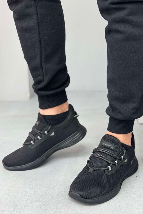 SIMPLE LACING MEN SNEAKERS BLACK/ E ZEZE - 2
