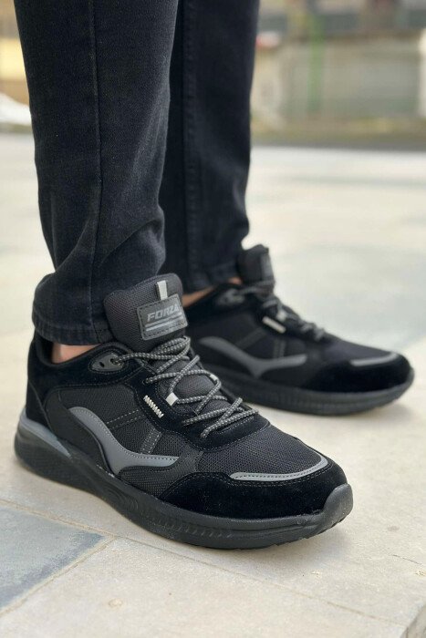 SIMPLE LACING MEN SNEAKERS BLACK/ E ZEZE 