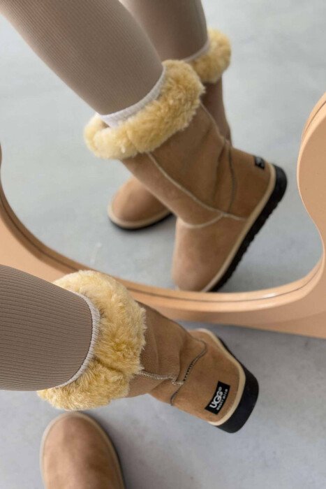 SIMPLE LONG WOMEN UGG BEIGE/BEZHE - 2