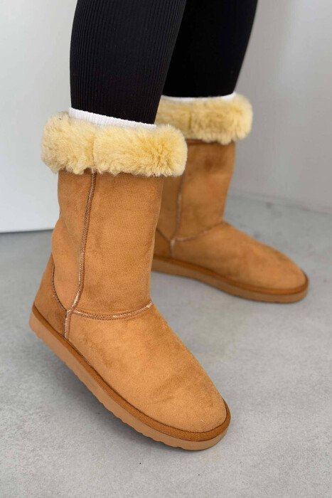 SIMPLE LONG WOMEN UGG BROWN/KAFE - 1
