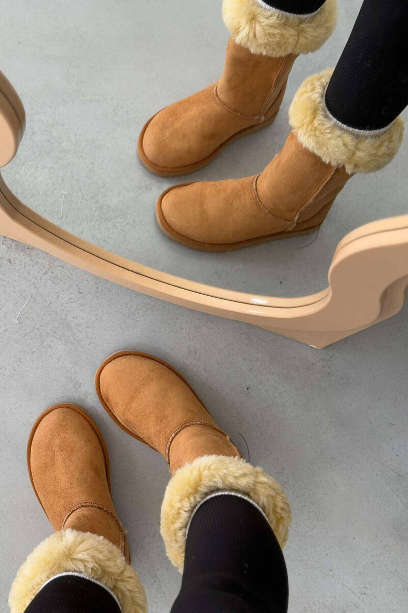SIMPLE LONG WOMEN UGG BROWN/KAFE - 3
