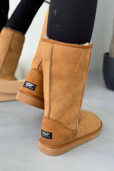 SIMPLE LONG WOMEN UGG BROWN/KAFE - 5