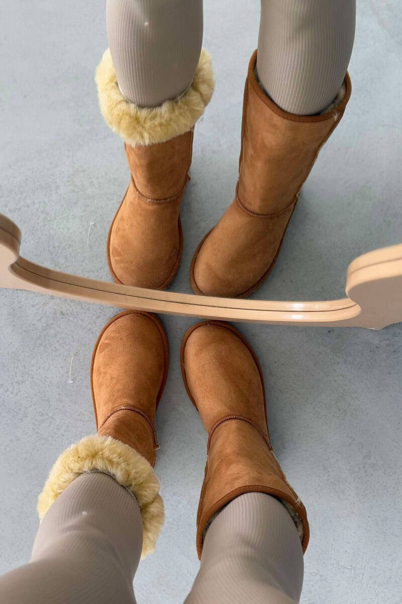 SIMPLE LONG WOMEN UGG BROWN/KAFE - 6