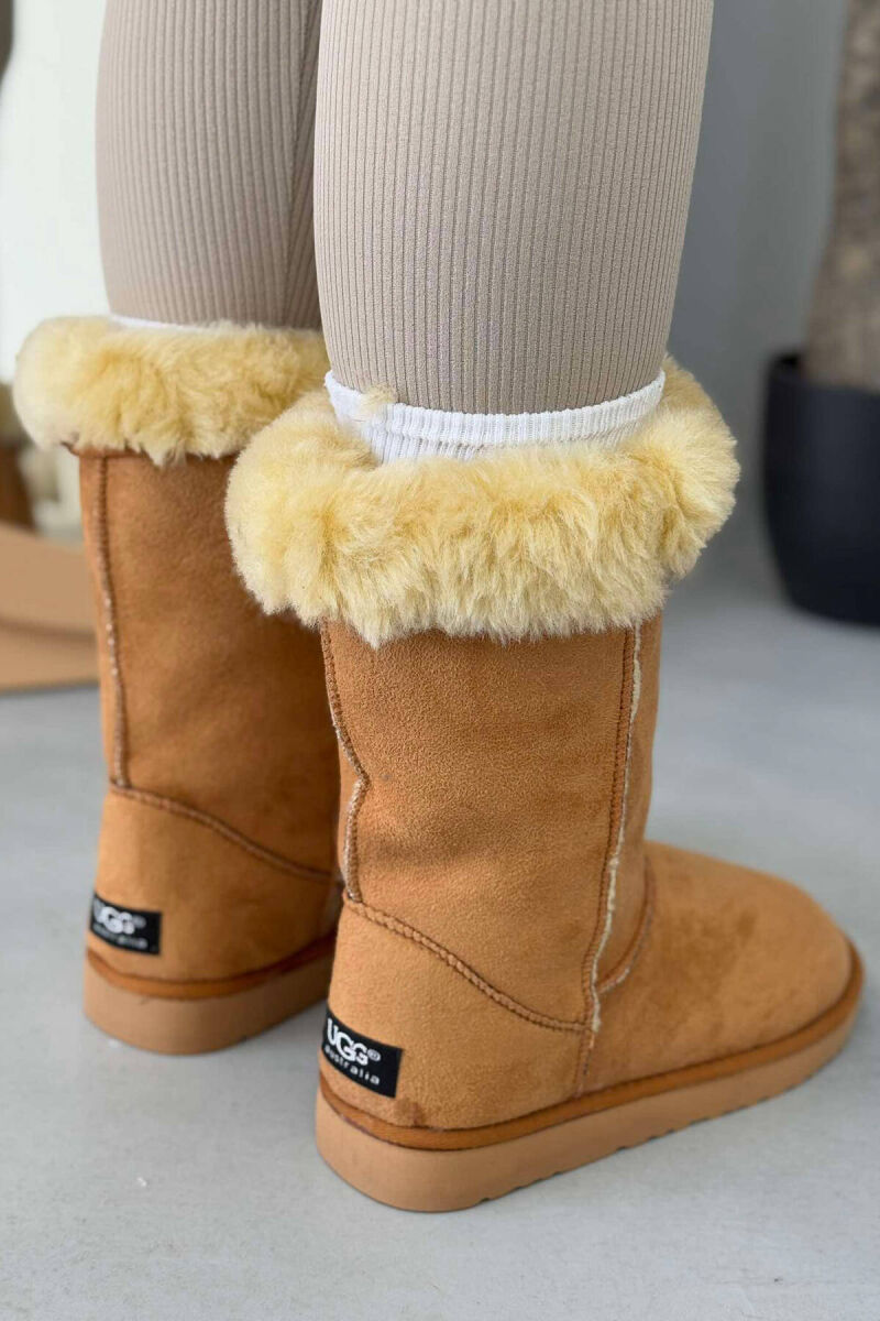 SIMPLE LONG WOMEN UGG BROWN/KAFE - 7